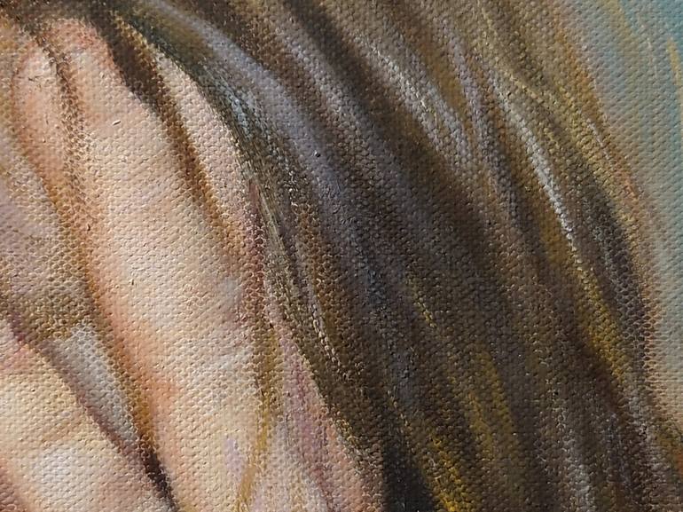 Original Realism Children Painting by Ageliki Alexandridou