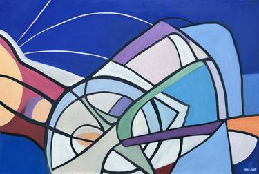 Original Contemporary Abstract Painting by Inez Andrucyk