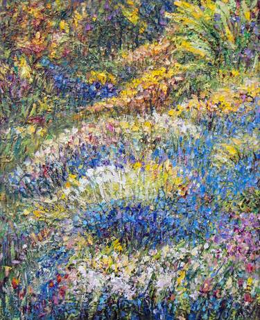 Original Impressionism Garden Paintings by Danko Merin