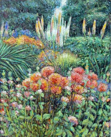 Original Impressionism Floral Paintings by Danko Merin