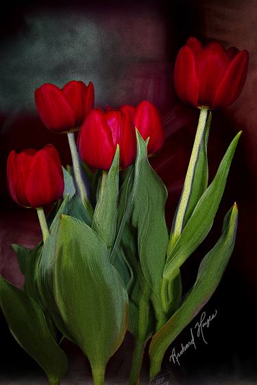Original Figurative Floral Photography by Richard L Hayes