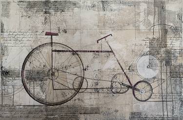 Original Transportation Painting by Alicia Savio