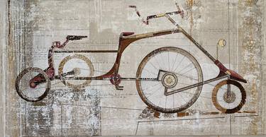 Original Abstract Transportation Paintings by Alicia Savio