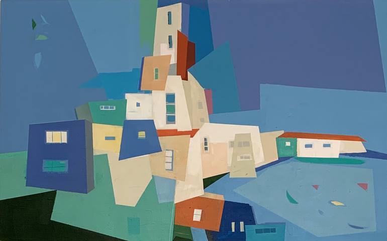 Print of Abstract Paintings by Alicia Savio