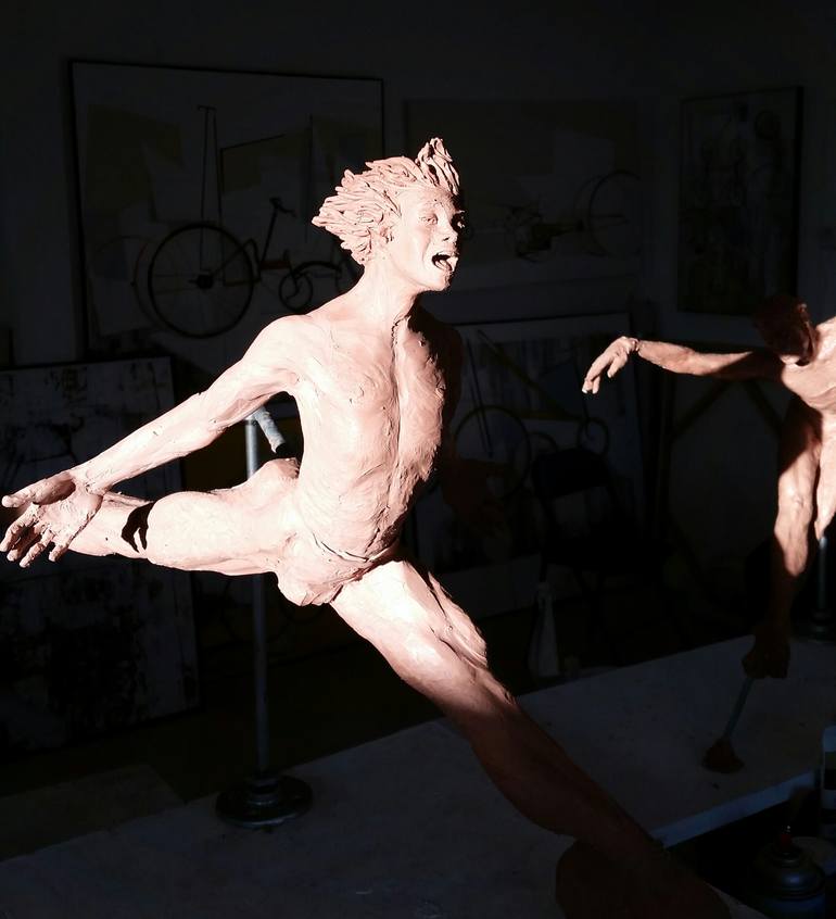Original Figurative Performing Arts Sculpture by Alicia Savio