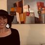 Contemporary latin-american artist Alicia Savio exhibit her original oil painting at Sierra Madre Woman's Club.
