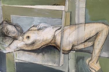 Original Abstract Nude Paintings by Alicia Savio