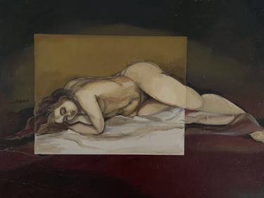 Original Figurative Nude Paintings by Alicia Savio
