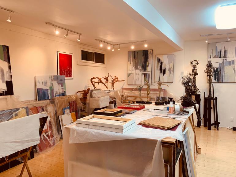 Original Other Abstract Painting by Alicia Savio