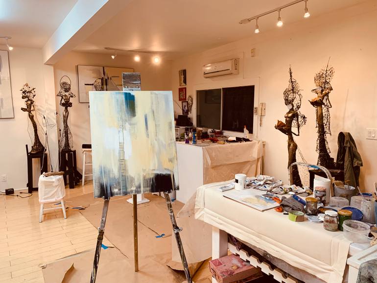 Original Other Abstract Painting by Alicia Savio