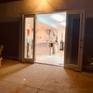 Contemporary latin american artis Alicia Savio showing her art studio