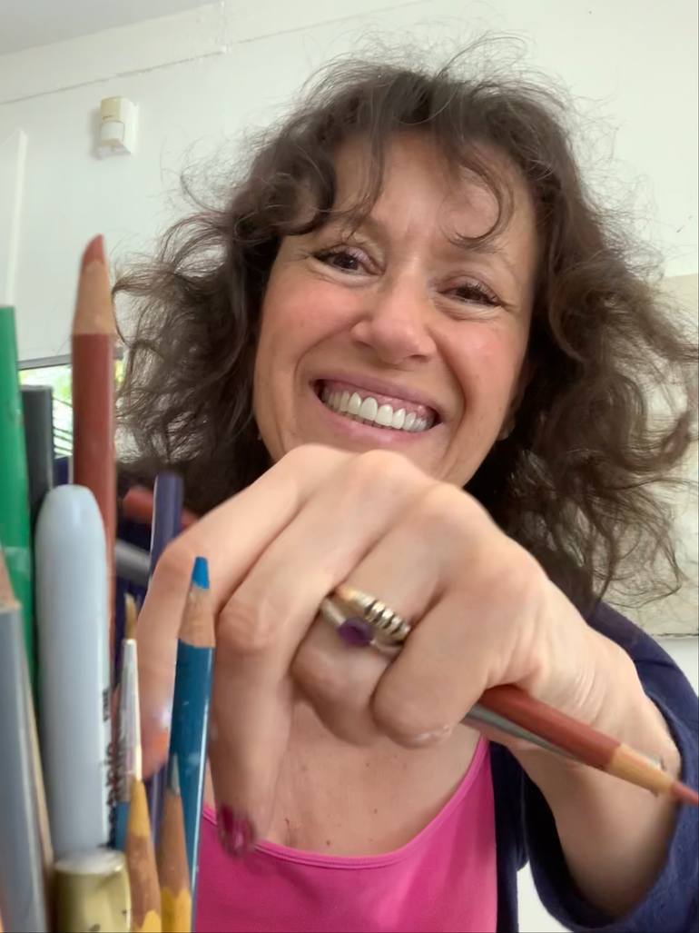 Original Conceptual Abstract Painting by Alicia Savio