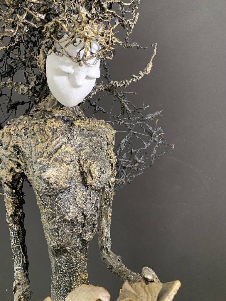 Original Figurative Abstract Sculpture by Alicia Savio