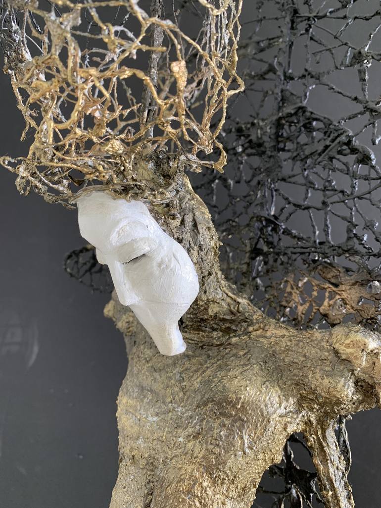 Original Fine Art Abstract Sculpture by Alicia Savio
