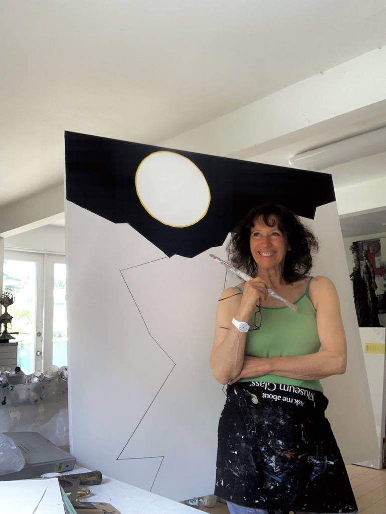 Original Conceptual Abstract Painting by Alicia Savio