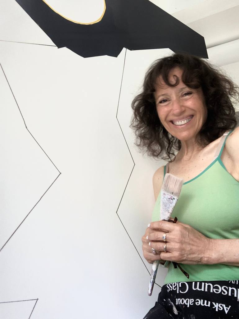 Original Conceptual Abstract Painting by Alicia Savio