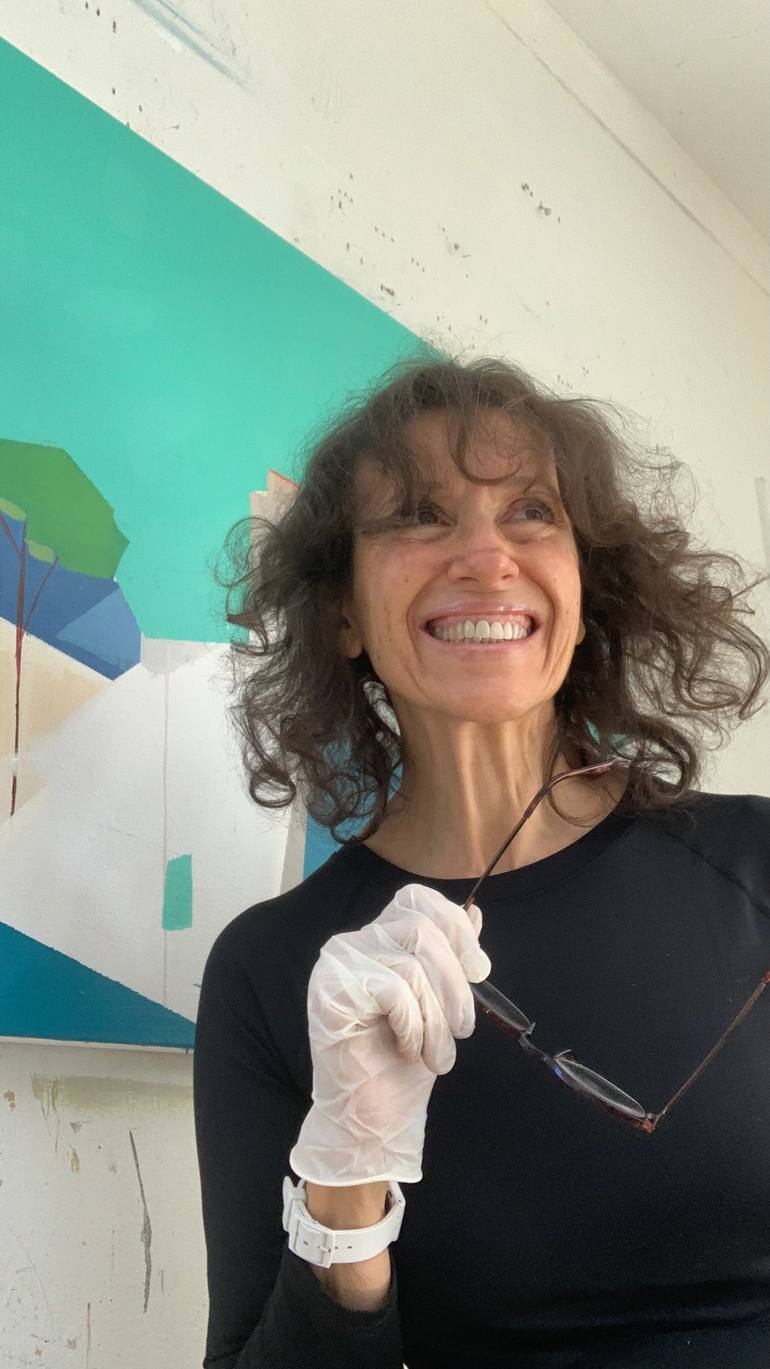 Original Conceptual Abstract Painting by Alicia Savio