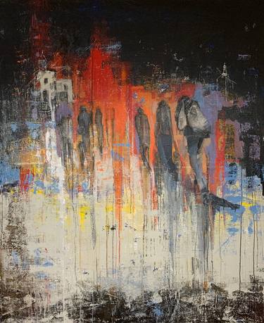 Original Conceptual Abstract Paintings by Alicia Savio