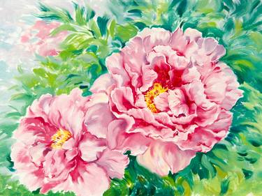 Print of Fine Art Floral Paintings by Daria Galinski