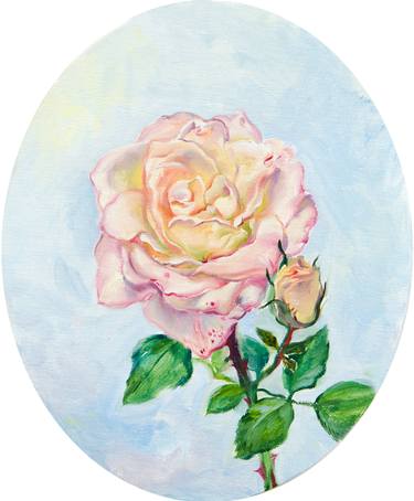 Rose in oval thumb