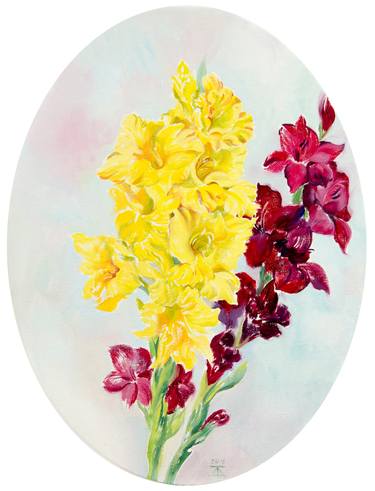 Original Impressionism Floral Paintings by Daria Galinski