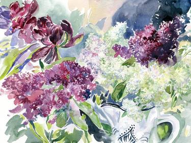 Original Impressionism Floral Paintings by Daria Galinski