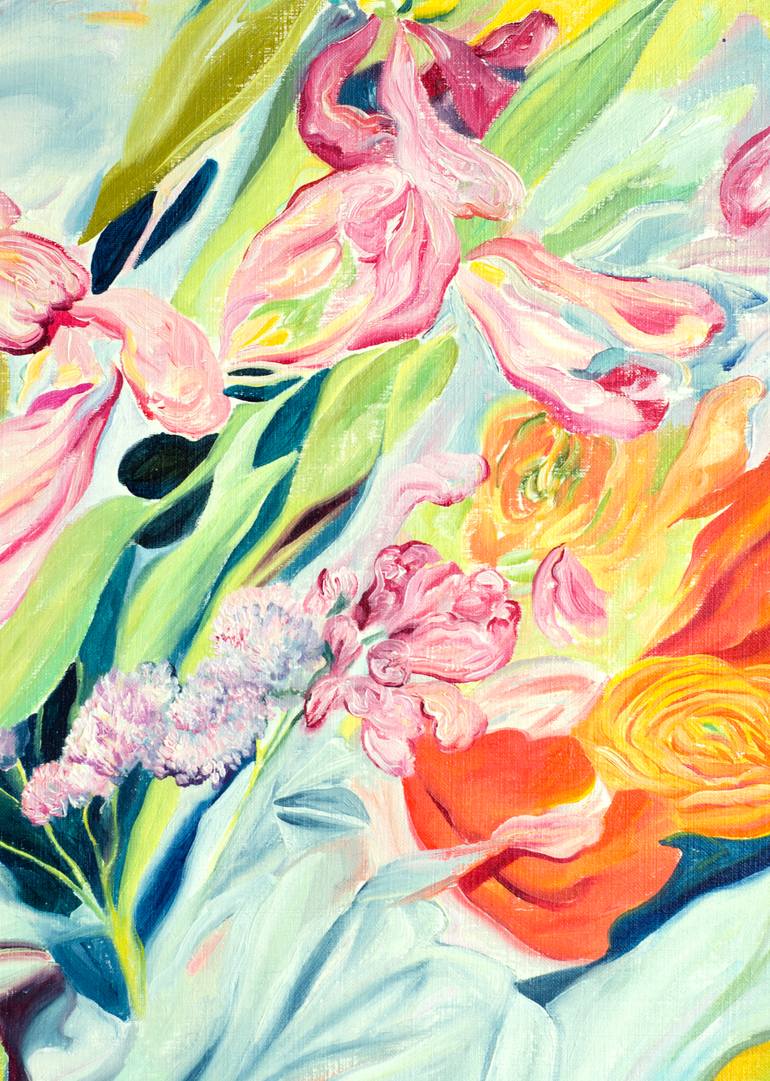 Original Impressionism Still Life Painting by Daria Galinski