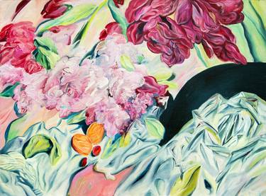 Print of Impressionism Floral Paintings by Daria Galinski