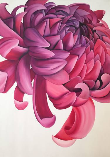 Original Floral Painting by Mara Giliberti