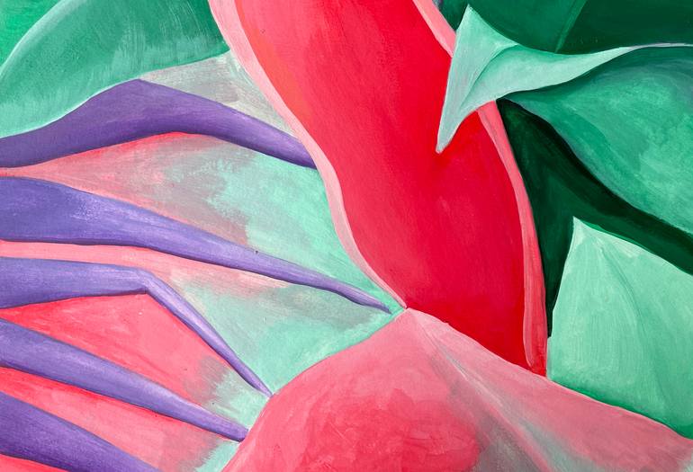 Original Contemporary Botanic Painting by Mara Giliberti