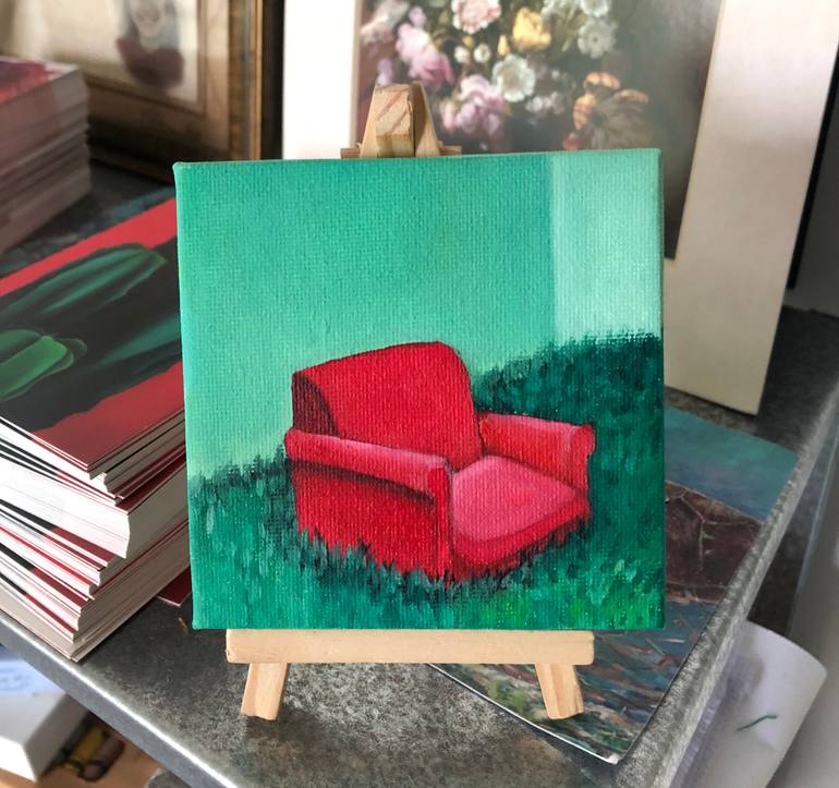 Original Expressionism Fantasy Painting by Mara Giliberti