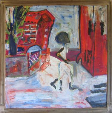 Original Expressionism Architecture Paintings by Iris Greiner