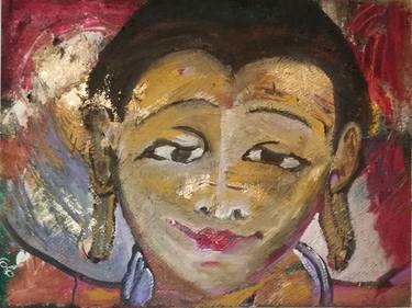 Saatchi Art Artist Iris Greiner; Paintings, “Buddha” #art