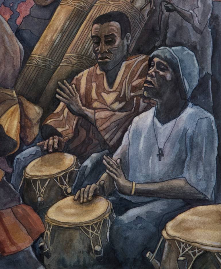Original Figurative Other Painting by Dave Kobrenski