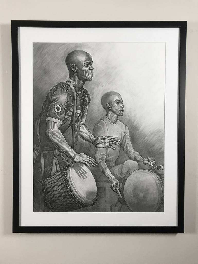 Original Figurative Other Drawing by Dave Kobrenski