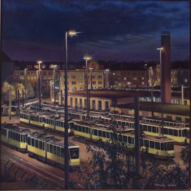 Print of Train Paintings by Peter Hengst