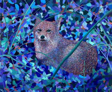 Original Fine Art Animal Paintings by Lauren Johnson