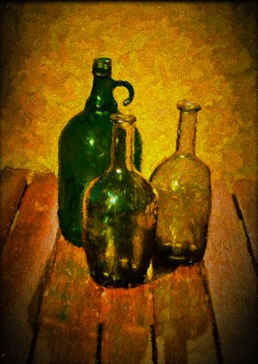Three green bottles thumb