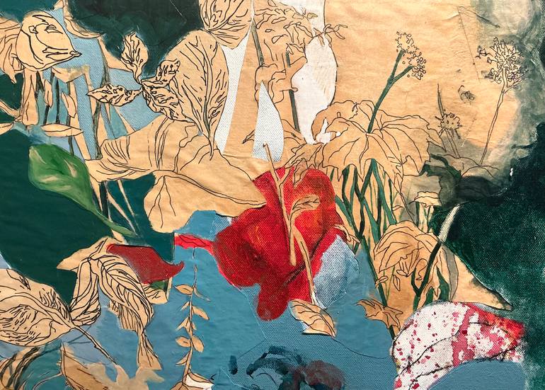 Original Figurative People Painting by Golriz Rezvani