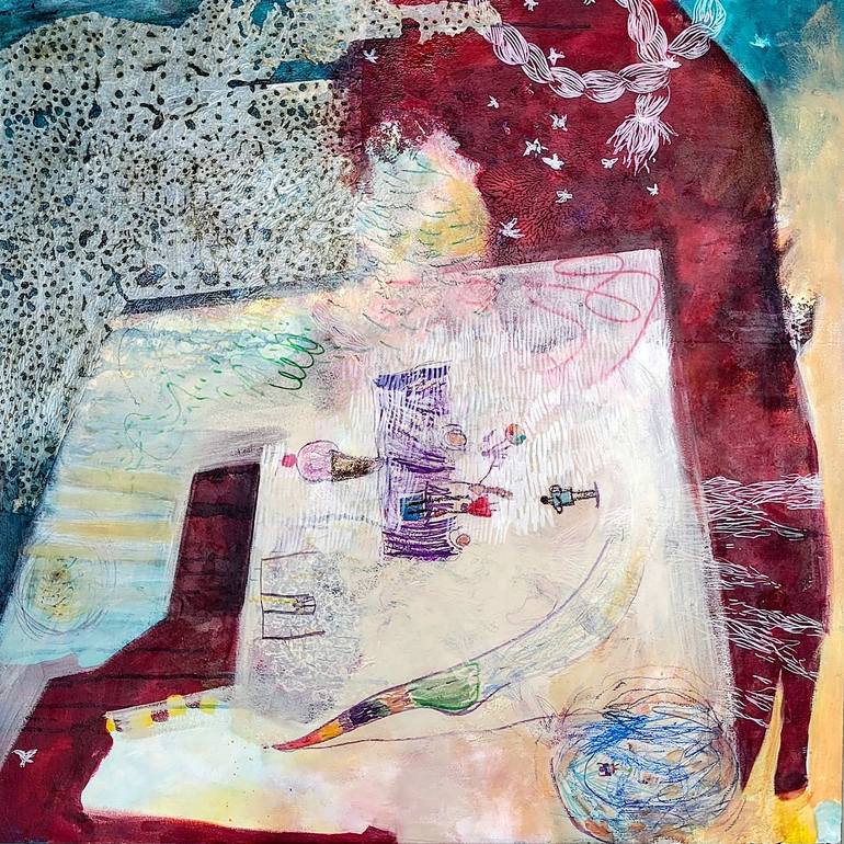 Original  Painting by Golriz Rezvani