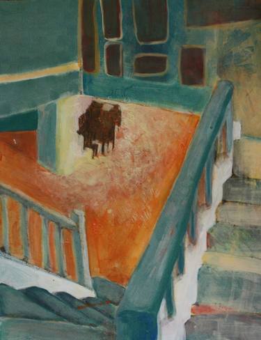 Original Architecture Paintings by Golriz Rezvani