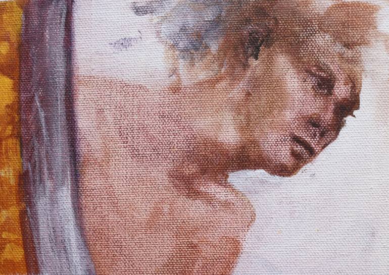 Original Figurative People Painting by Golriz Rezvani