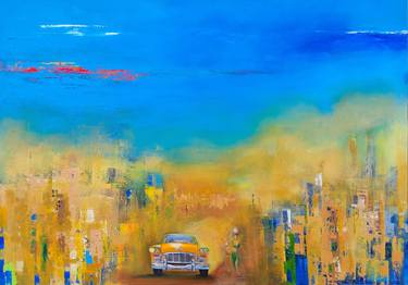 Original Contemporary Abstract Paintings by Tejinder Ladi Singh