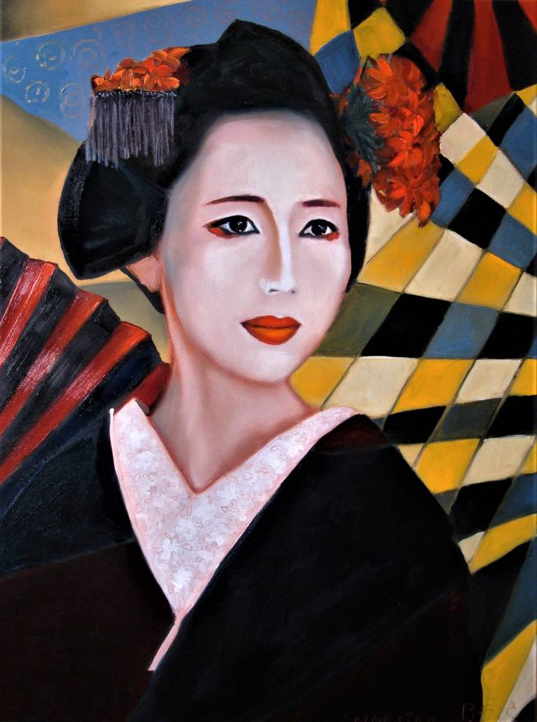 Mariko Painting by Angelika Bes | Saatchi Art