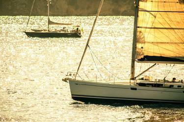 Original Photorealism Boat Photography by Serhiy Horobets
