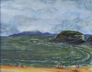 Print of Impressionism Beach Paintings by Paul McDermott