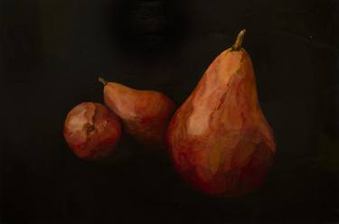 Three Red Pears thumb