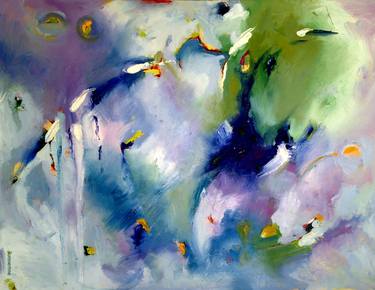 Original Abstract Painting by Betty Pogor