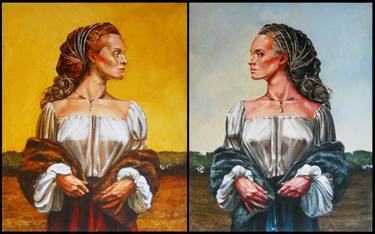Original Women Paintings by Kuba Bryzgalski