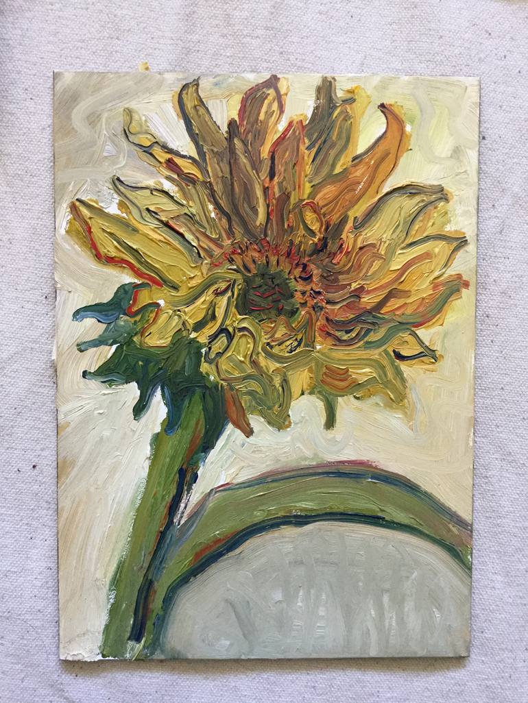 Original Impressionism Floral Painting by Paulette Nichols